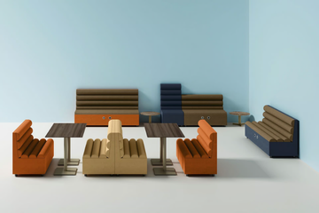 LOU - Modular fabric sofa with fire retardant padding by Domingo Salotti - view 3
